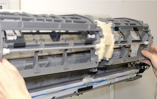 三菱・霧ヶ峰・HWシリーズのお掃除ユニット