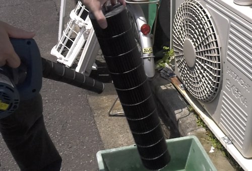 送風ファンの乾燥